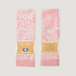 Two pink floral scarves with a 'Last Chance'  label on a light gray background