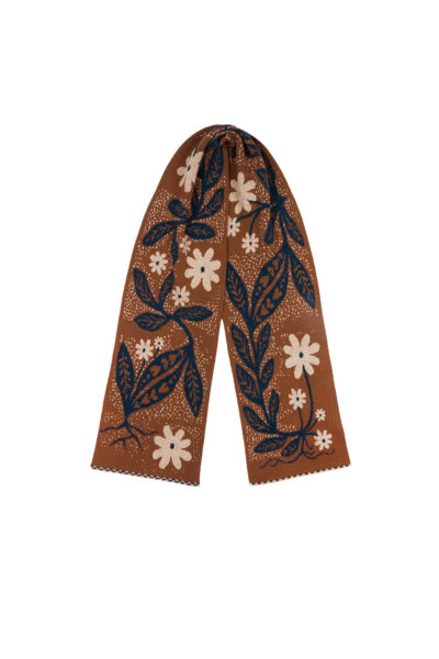 Painswick Scarf - Tabacco