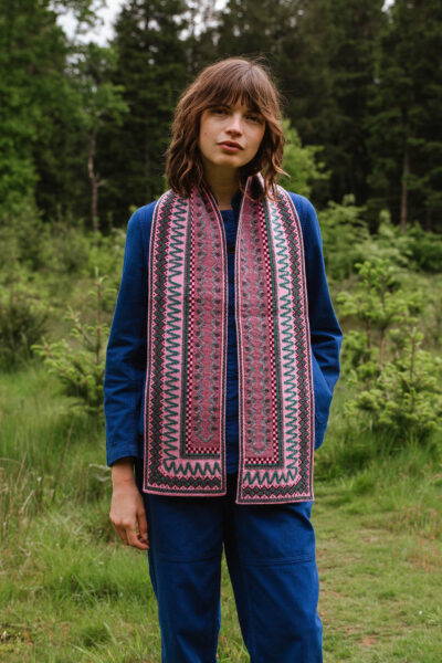 Blockley Scarf -Heather
