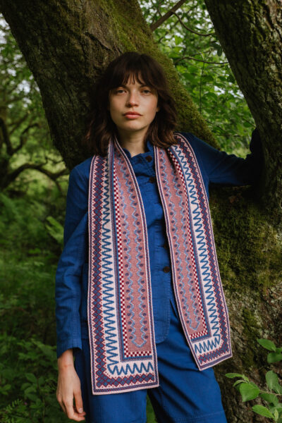 Blockley Scarf - Thistle