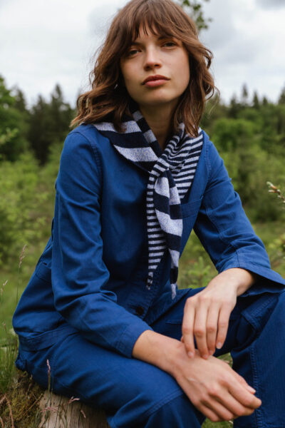 Notgrove Neckerchief - Periwinkle