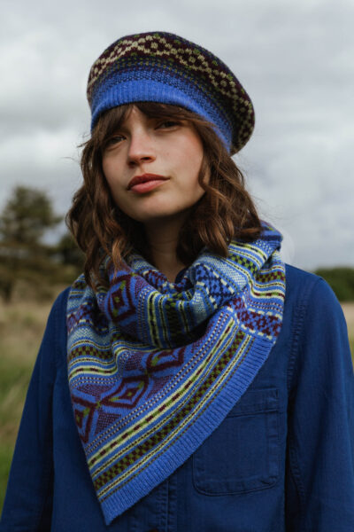 Tetbury Twisted Snood - Damson
