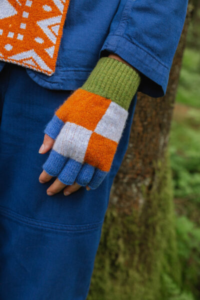 Wychwood Fingerless Gloves - Lavender