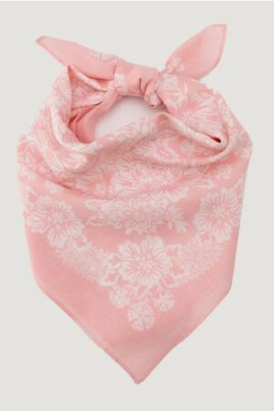 Cotton Blossom Bandana - Shell Pink