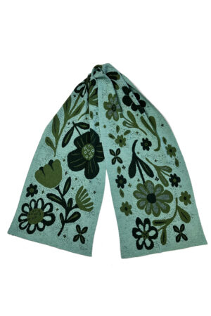 Hidcote Scarf -Pepper Mint